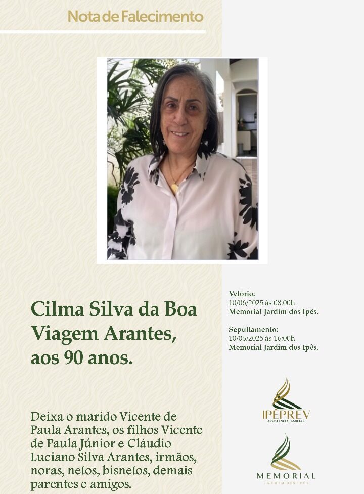 Nota de Falecimento