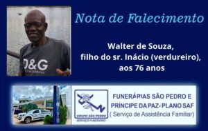 Nota de Falecimento