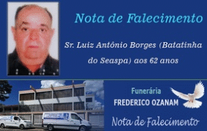 Nota de Falecimento