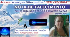 Nota de Falecimento
