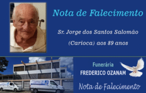 Nota de Falecimento