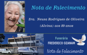 Nota de Falecimento