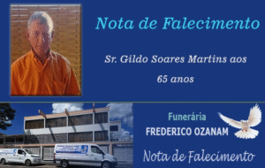 Nota de falecimento