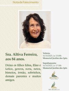 Nota de Falecimento