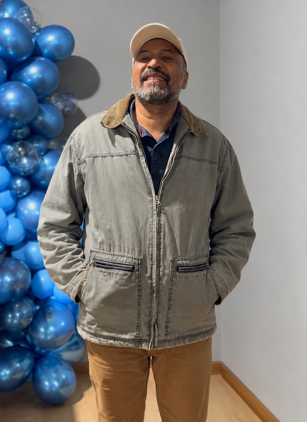 Alcebiades dos Santos, morador de Patrocínio, em foto de família