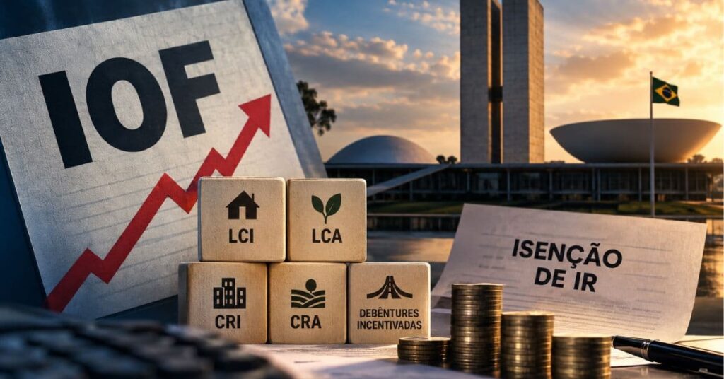 iof em investimentos isentos