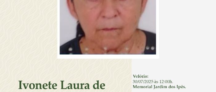 Nota de Falecimento