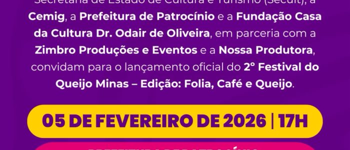 2º Festival do Queijo Minas