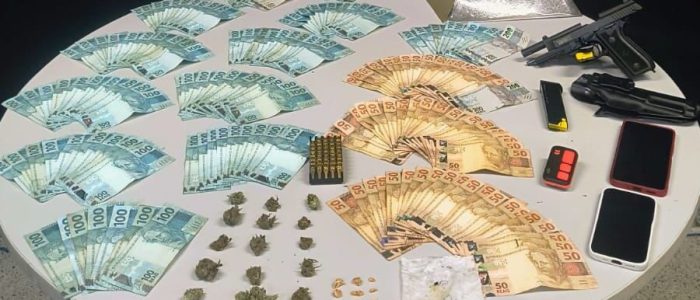 esquema de tráfico no Morada Nova